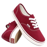 Trampki damskie - Trampki damskie Aura Wine czerwone - Inna marka - miniaturka - grafika 1