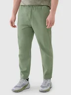 Spodnie męskie - 4F Spodnie męskie casual 4FWSS25TTROM0999-44S Zielony Roz. 3XL - miniaturka - grafika 1