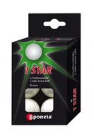 Tenis stołowy - Sponeta Piłeczki do tenisa stołowego TT-BALLS 1 Gwiazdka Biały - miniaturka - grafika 1