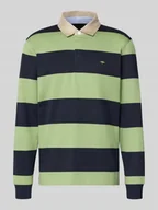 Koszulki męskie - Koszulka polo o kroju regular fit z wzorem w paski i wyhaftowanym logo - miniaturka - grafika 1