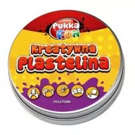 Masy plastyczne - Pukka A Kreatywna plastelina - standardowa fioletowa - miniaturka - grafika 1