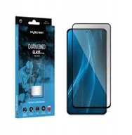 Szkła hartowane na telefon - MyScreen Protector Vivo Y37 Pro - Szkło hartowane z klejem na całej powierzchni MyScreen DIAMOND GLASS edge FULL GLUE czarna ramka - miniaturka - grafika 1