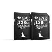 Karty pamięci - Karty pamięci ANGELBIRD AV Pro SDXC 128GB Match Pack do Fujifilm (2 szt.) MPFJAVP128SDV30 - miniaturka - grafika 1