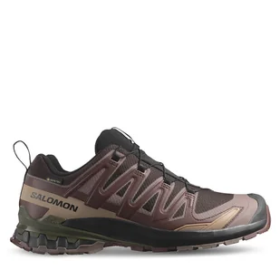 Buty do biegania Salomon Xa Pro 3D V9 Gore-Tex L47583500 Brązowy - Buty sportowe męskie - miniaturka - grafika 1