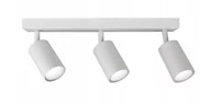 Lampy sufitowe - Superled Spoti lampa sufitowa (spot) 3-punktowa biała - miniaturka - grafika 1