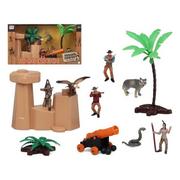 Figurki dla dzieci - Playset Indian Cowboy 118941 (14 pcs) (S1123493) - miniaturka - grafika 1