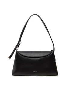 Calvin Klein Torebka Soft Sculpt Shoulder Bag K60K612565 Czarny - Torebki damskie - miniaturka - grafika 1