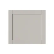 Fronty meblowe - Front kuchenny do szafki z AGD GoodHome Ashmead 60 x 54,3 cm beżowy - miniaturka - grafika 1