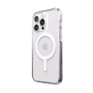 Speck Presidio Perfect-Clear + MagSafe - Etui iPhone 13 Pro z powłoką MICROBAN (Clear) - Etui i futerały do telefonów - miniaturka - grafika 1