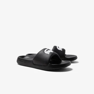 Damskie Klapki LACOSTE SHOES 45CFA0002.312 – Czarny - Klapki i japonki damskie - miniaturka - grafika 1