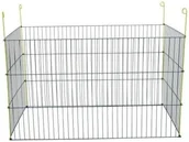 Klatki dla gryzoni - Zolux Zagroda Metalowa Prostokątna Dla Gryzoni Szara - miniaturka - grafika 1