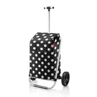 Torby i wózki na zakupy - Wózek SHOPPING TROLLEY, dots white, Reisenthel - miniaturka - grafika 1