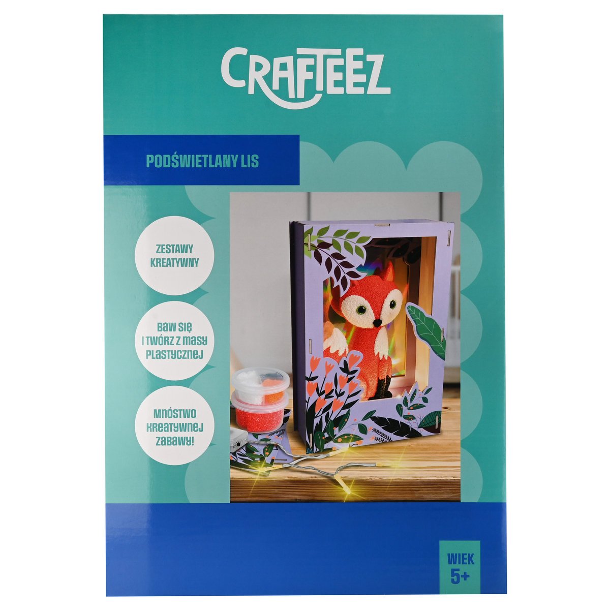 Crafteez, zestaw kreatywny, Lis