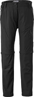 Spodnie damskie - Killtec Damskie spodnie funkcyjne z odpinanymi nogawkami, pakowane - KOS 12 WMN PNTS, czarne, 46, 38272-000 - grafika 1