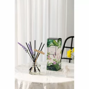 Dyfuzor zapachowy z patyczkami flower lavender 200ml april breeze pdi30422 kod: PDI30422 - Zapachy do domu - miniaturka - grafika 1