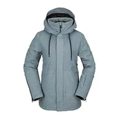 Kurtki narciarskie - Volcom Damska kurtka Sherwin Ins, zielony popiół, S, Zielony popiół, S - miniaturka - grafika 1