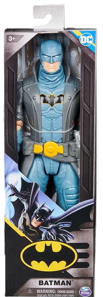 DC BATMAN DUŻA FIGURKA LALKA W CZARNYM PŁASZCZU 30 CM