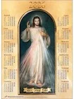 Kalendarze - Kalendarz 2026 plakatowy średni Jezus Miłosierny - miniaturka - grafika 1