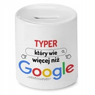 Skarbonki - Skarbonka Dla Typera na Urodziny na Prezent z Nadrukiem ze Zdjęciem - miniaturka - grafika 1