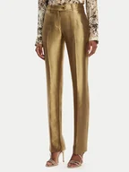 Spodnie damskie - Marciano Guess Spodnie materiałowe 5GGB18 7312A Beżowy Regular Fit - miniaturka - grafika 1