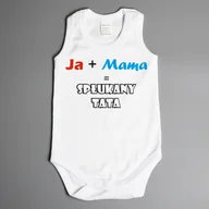 Body - SPŁUKANY TATA - body na ramiączkach - miniaturka - grafika 1