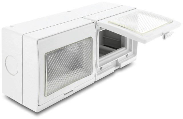 Delock Easy 45 Obudowa natynkowa IP55 wodoodporny 6 Port 81625