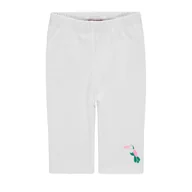 Legginsy - Dziewczęce Legginsy, biały, rozmiar 68 - miniaturka - grafika 1