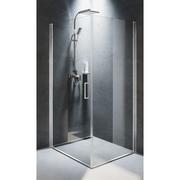 Kabiny prysznicowe - Riho Novik Z201 kabina prysznicowa 100x120 cm prostokątna chrom błyszczący/szkło przezroczyste G003017120 - miniaturka - grafika 1