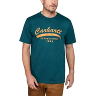 Koszulki męskie - Koszulka męska T-shirt Carhartt Heavyweight - miniaturka - grafika 1