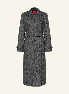 Hugo Płaszcz Martinu grau - Płaszcze damskie - miniaturka - grafika 1