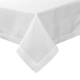 Eurofirany Euro Firany Obrus Mereżka Stella 2 140 x 350 Biały 1218543 - Obrusy i serwetki - miniaturka - grafika 1
