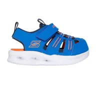 Buty dla dziewczynek - Sandały dziecięce SKECHERS S-Lights Sola Glow - miniaturka - grafika 1