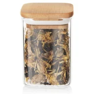 Pojemniki kuchenne - Pojemnik na produkty sypkie suche szklany z pokrywką i uszczelką 200 ml ORION 127582 - miniaturka - grafika 1