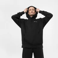 Bluzy sportowe męskie - Męska bluza dresowa nierozpinana z kapturem CHAMPION ROCHESTER ECO FUTURE Hooded Sweatshirt - miniaturka - grafika 1