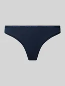 Majtki damskie - Stringi z mieszanki bawełny - miniaturka - grafika 1