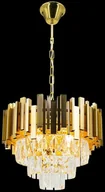 Lampy sufitowe - Valetta lampa wisząca 4xE27 złota 6268/4 TR - miniaturka - grafika 1