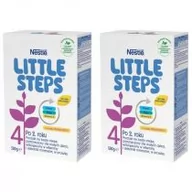 Mleko modyfikowane - Nestle Little Steps 4 Produkt na bazie mleka dla małych dzieci po 2. roku o smaku waniliowym Zestaw 2 x 500 g - miniaturka - grafika 1