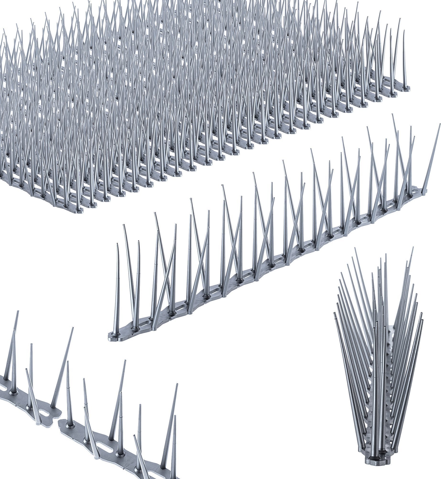 Kadax 24xkolce Na Ptaki Przeciw Ptakom Nierdzewne Wysokie 11,64m