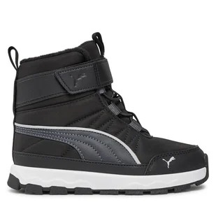 Śniegowce Puma Evolve Boot AC+ PS 392645 01 Czarny - Buty dla chłopców - miniaturka - grafika 1