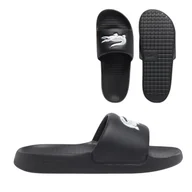 Klapki i japonki męskie - Klapki męskie Lacoste Serve Slide 1.0 49CMA0021 r.42 - miniaturka - grafika 1