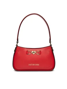 LOVE MOSCHINO Torebka JC4062PP1ML1150A Czerwony - Torebki damskie - miniaturka - grafika 1