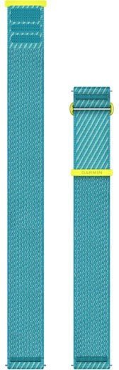 Garmin watch strap Quick Release ComfortFit Fabric 22mm, turquoise