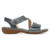 Sandały damskie - Sandały Rieker 65964-12 - miniaturka - grafika 1