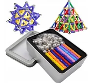 Klocki - KULKI MAGNETYCZNE KLOCKI NEOCUBE XXL 11mm 152szt - miniaturka - grafika 1