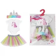 Zabawki zręcznościowe - ŚPIOSZKI JEDNOROŻEC UBRANKO DLA LALKI BOBAS BODY SPÓDNICZKA - miniaturka - grafika 1