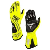 Rękawice motocyklowe - Ompracing Rękawice Omp Kart Ks-X FIA 8877-2022 Fluo Yellow, Rozmiar S - miniaturka - grafika 1