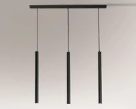 Lampy sufitowe - Shilo lampa wisząca Yabu 3xMR11 czarna 5527 - miniaturka - grafika 1