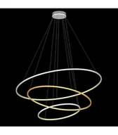 Lampy sufitowe - Lampa wisząca ECHO Wewnętrzny 60+90+120 LED 119W 3000K-kolor do wyboru - miniaturka - grafika 1