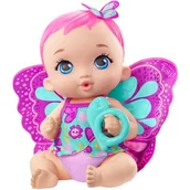 Lalki dla dziewczynek - Fisher Price Lalka My Garden Baby Karmienie i przewijanie Różowa GYP09/GYP10 - miniaturka - grafika 1