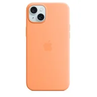 Etui i futerały do telefonów - Apple Silikonowe etui z MagSafe do iPhone 15 Plus Pomarańczowy sorbet MT173ZM/A - miniaturka - grafika 1